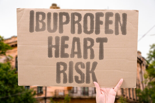 "Ibuprofen heart risk" NSAIDs increase cardiovascular events. IBUPROFEN. HEART. RISK. NSAID. CARDIOVASCULAR.