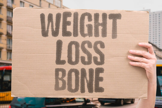 "Weight loss bone" Rapid weight loss reduces BMD significantly. WEIGHT. LOSS. BMD. DECLINE. SIGNIFICANT.