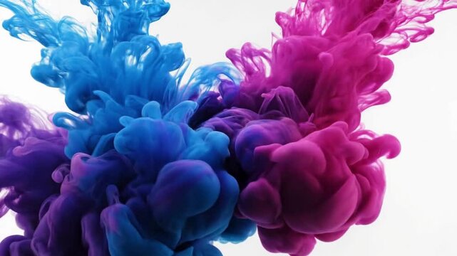 multicolors liquid flow