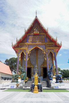 Chachoengsao, Thailand, August 29, 2026. "Wat Phai Dam Charoen Suk" is considered an ancient temple dating back to the reign of King Rama V of the Rattanakosin Kingdom. Regarding the history of Wat Ph