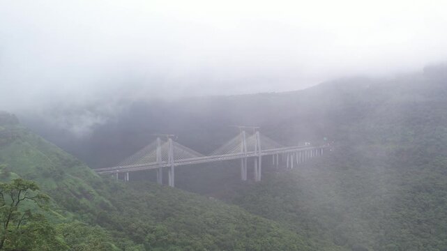 fog in the mountains