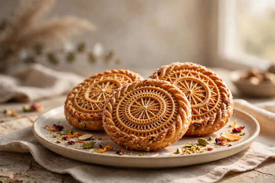 Traditional Nepali Lakhamari Sweet Bread Artisan Bakery Concept