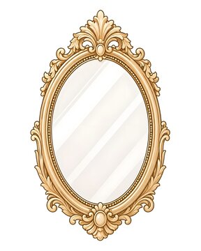Luxurious decorative mirror