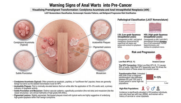 Warning Signs of Anal Warts into Pre-Cancer