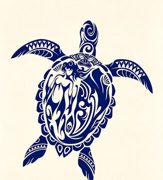 vector illustration of a turtle