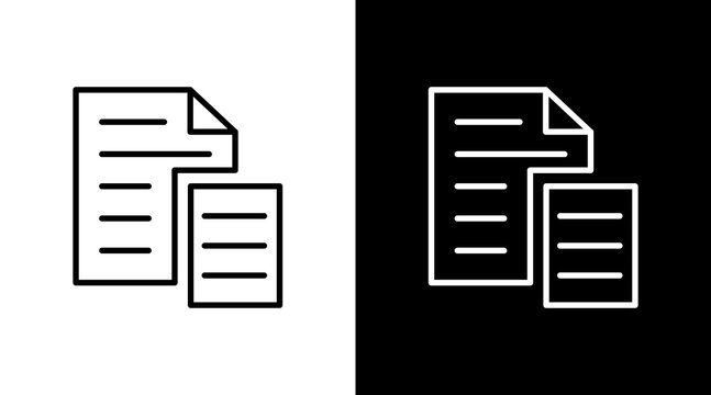 Cut With Icon Set Design