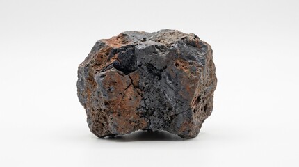 Obraz premium A realistic collection of cobalt materials featuring raw cobalt ore, cobaltite specimens, crushed ore, mineral concentrate, cobalt pellets, granules, refined cobalt metal, ingots, plates, and alloy sc