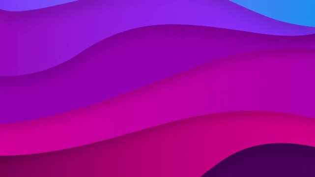 harmonious colors abstract smooth purple and magenta wave gradient background