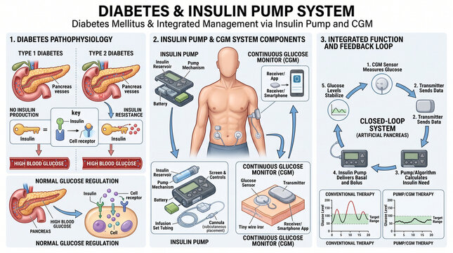 Mechanism of Continuous Subcutaneous Insulin Infusion