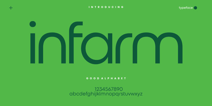 Modern Minimal Sans Serif Font for Branding Editorial and Clean Typography