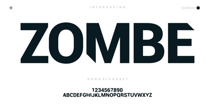 Bold Geometric Display Font for Modern Logo Branding and Creative Typography