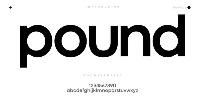 Bold Rounded Sans Serif Font for Modern Logo Branding and Clean Typography
