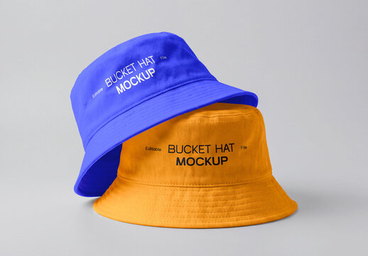 Bucket Hat Mockup Set