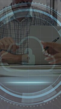 Strong cyber security is crucial for protecting business data today.