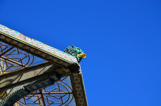 Moorish-style bandstand within the Villa Comunale of Caltagirone