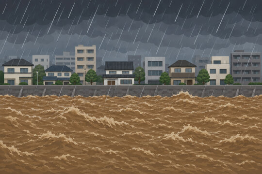 大雨　水害　洪水