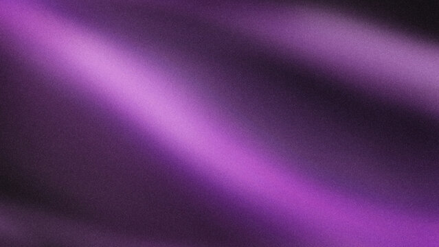 Grainy purple abstract background with soft light streaks