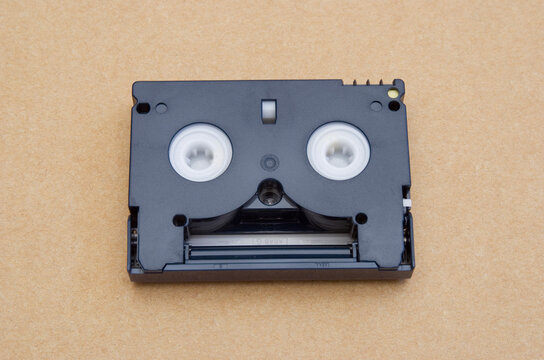 a mini Dv video cassette