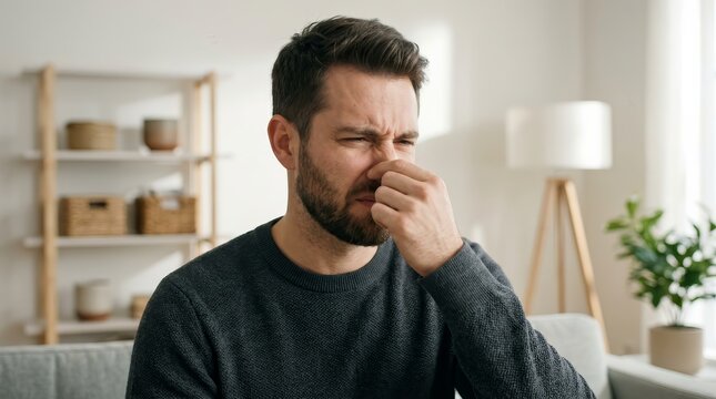 Discomfort from a bad odor or unpleasant smell from the air conditioning system