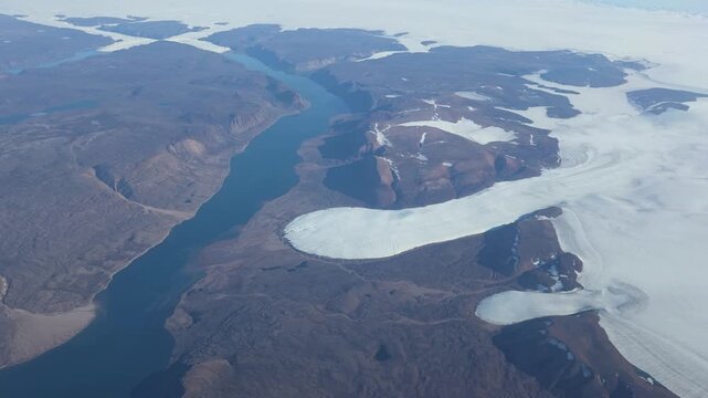 Arctic Tundra Landscape In Nunavut