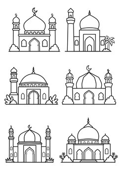 Mosque vector