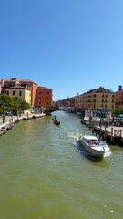 Venice Italy scenic canals, gondolas and historic architecture in the heart of Venice © Diana