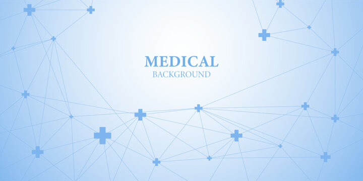 White modern medical vector wallpaper.geometric hexagon.medical icons.technology background.