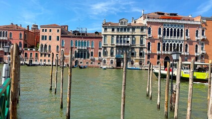 Venice Italy scenic canals, gondolas and historic architecture in the heart of Venice © Diana