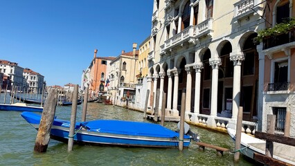 Venice Italy scenic canals, gondolas and historic architecture in the heart of Venice © Diana