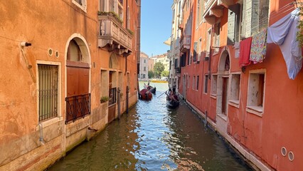 Venice Italy scenic canals, gondolas and historic architecture in the heart of Venice © Diana