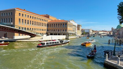 Venice Italy scenic canals, gondolas and historic architecture in the heart of Venice © Diana