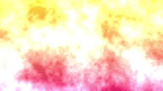 Abstract Motion Background with Vibrant Yellow, Orange, and Pink Textured Gradient Clouds