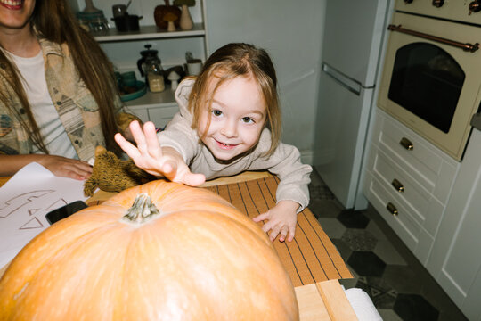 Little Girl Pumpkin
