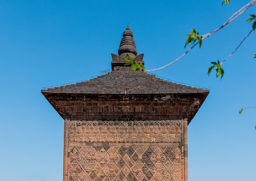 Zen in Brick Carvings: A 1,200-Year-Old Relief Brick Pagoda.
