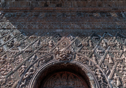 Oriental Elegance: 1,200-Year-Old Relief Brick Art.