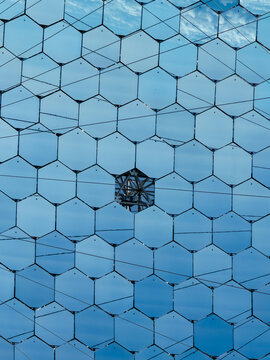 MAGIC Telescope Mirror Detail in La Palma