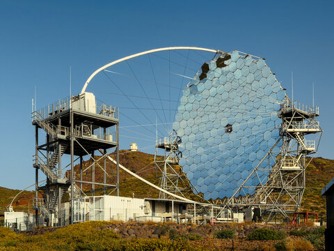 MAGIC Telescope at Roque de los Muchachos La Palma