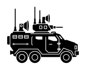Fototapeta premium military vehicle vector 