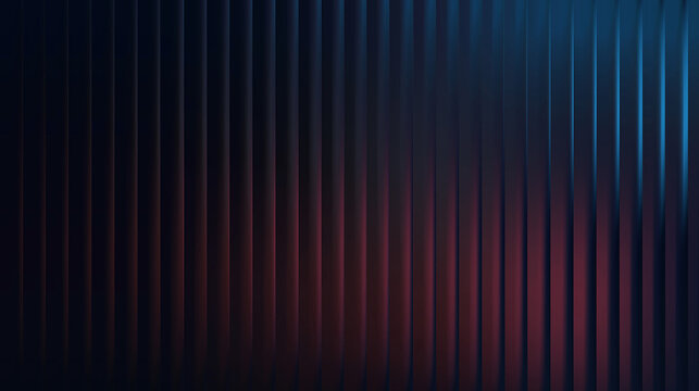 Vertical ribbed texture with blue and red gradient light effects