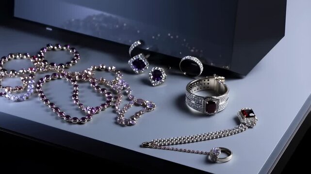 Luxury rings bracelets and necklaces