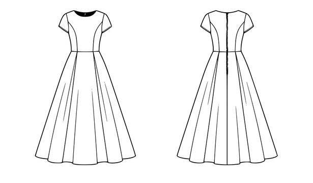 Dress Template Images – Browse 851,918 Stock Photos, Vectors, and Video