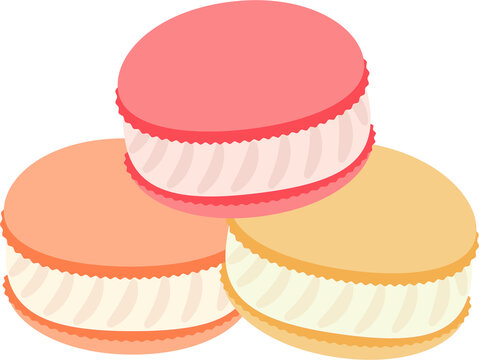 macaron dessert icon
