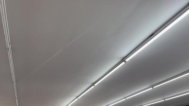 Minimalist modern indoor ceiling lighting texture background