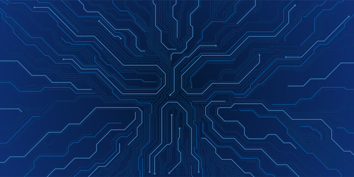 Circuit board. Technology background. Central Computer Processors CPU concept. Motherboard digital chip..