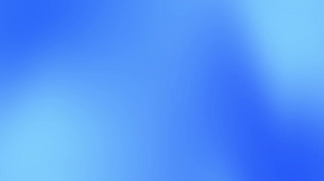 Blue gradient abstract background featuring soft ambient light shifts and smooth color wave motion. Ideal for clean modern visuals. 4K animation.