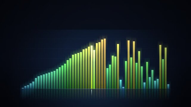 Insertion Sort Algorithm Bar Chart Visualization Animation