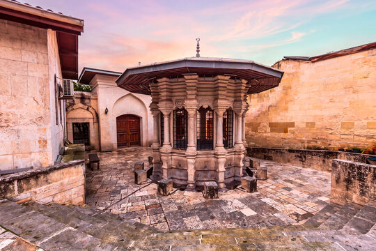 The Habib-i Neccar Mosque view in Antakya City of Turkey