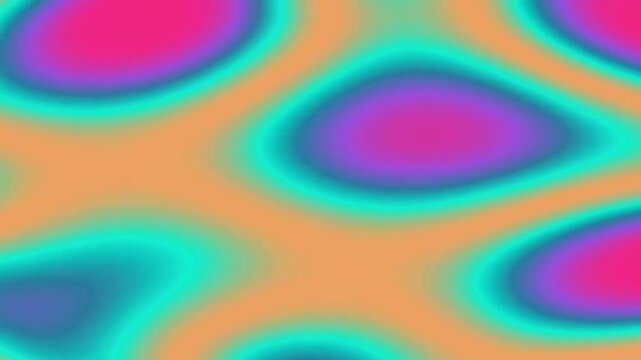 Vivid Abstract Colors Blurring Across Surface In Soft Lighting Nature Setting