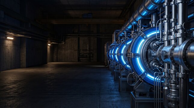 Revolution Technology High Energy Particle Accelerator Collider Tube