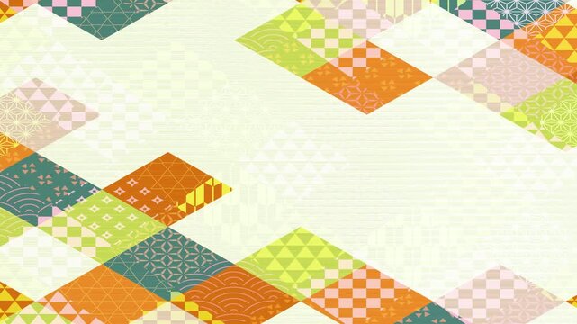Traditional Japanese Washi Paper Pattern 4K